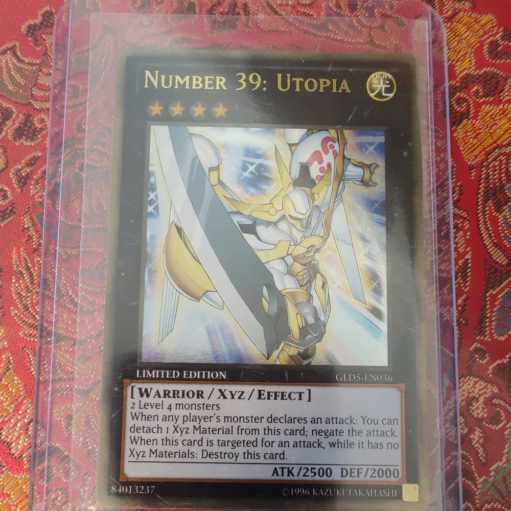 Yu Gi Oh TCG Number 39: Utopia Limited Edition
